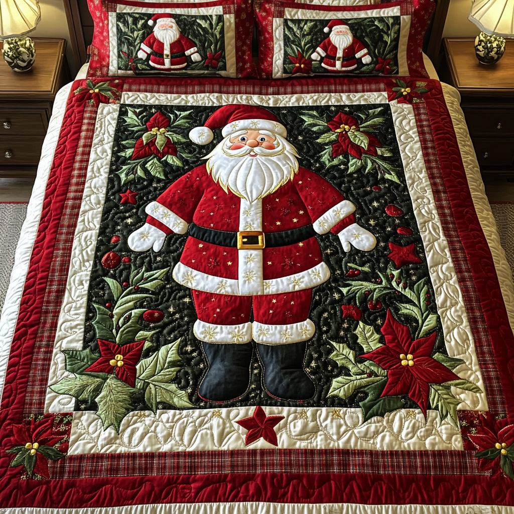 North Pole Comfort 3-Piece Quilted Bedding Set - Single (59" x 70")