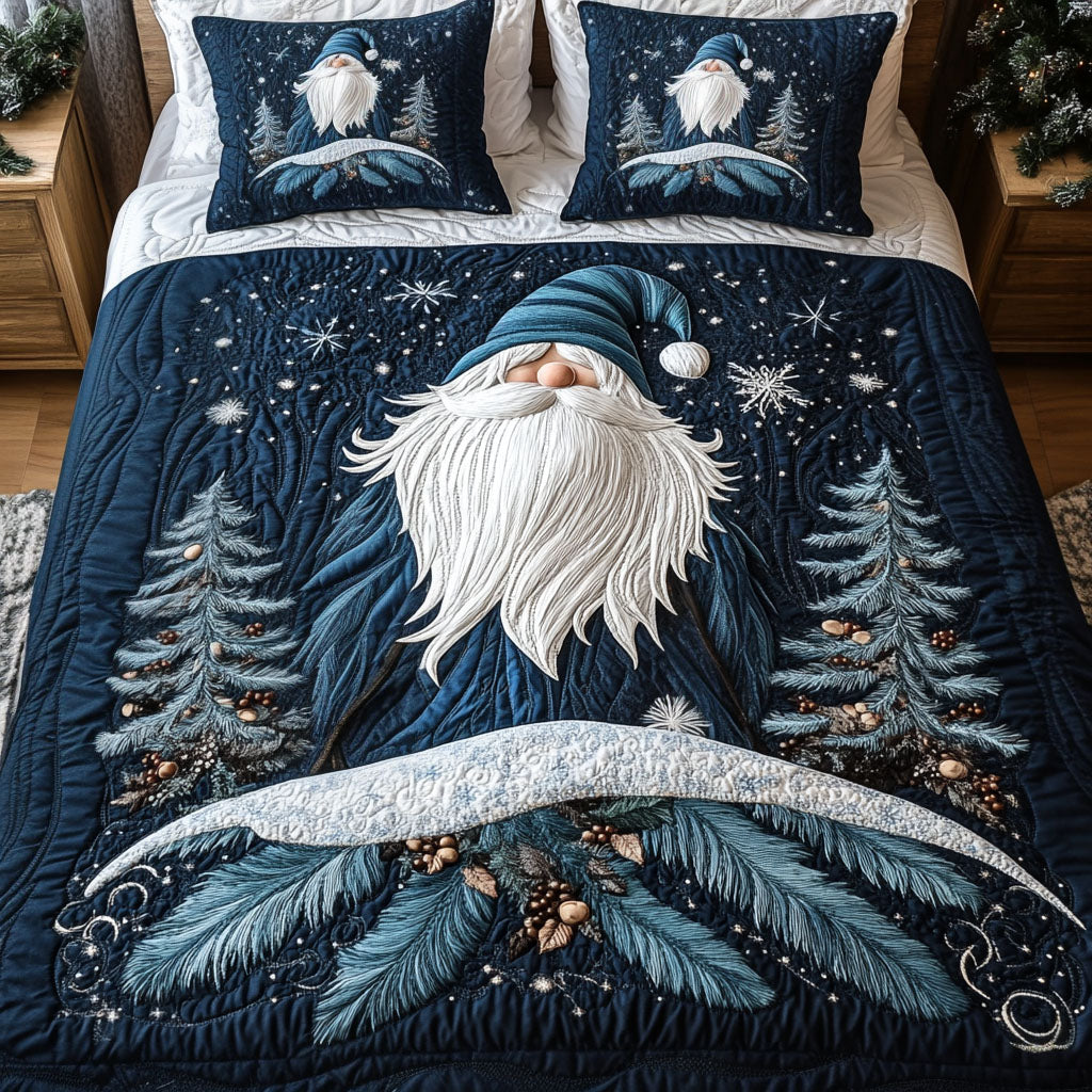 North Pole Nights 3-Piece Quilted Bedding Set - Single (59" x 70")