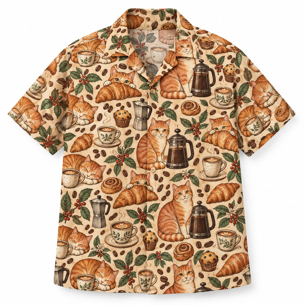 Tabby Café Keepsakes Hawaiian Shirt