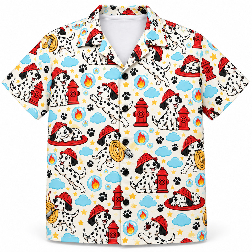 Spotty Station Pals Hawaïshirt