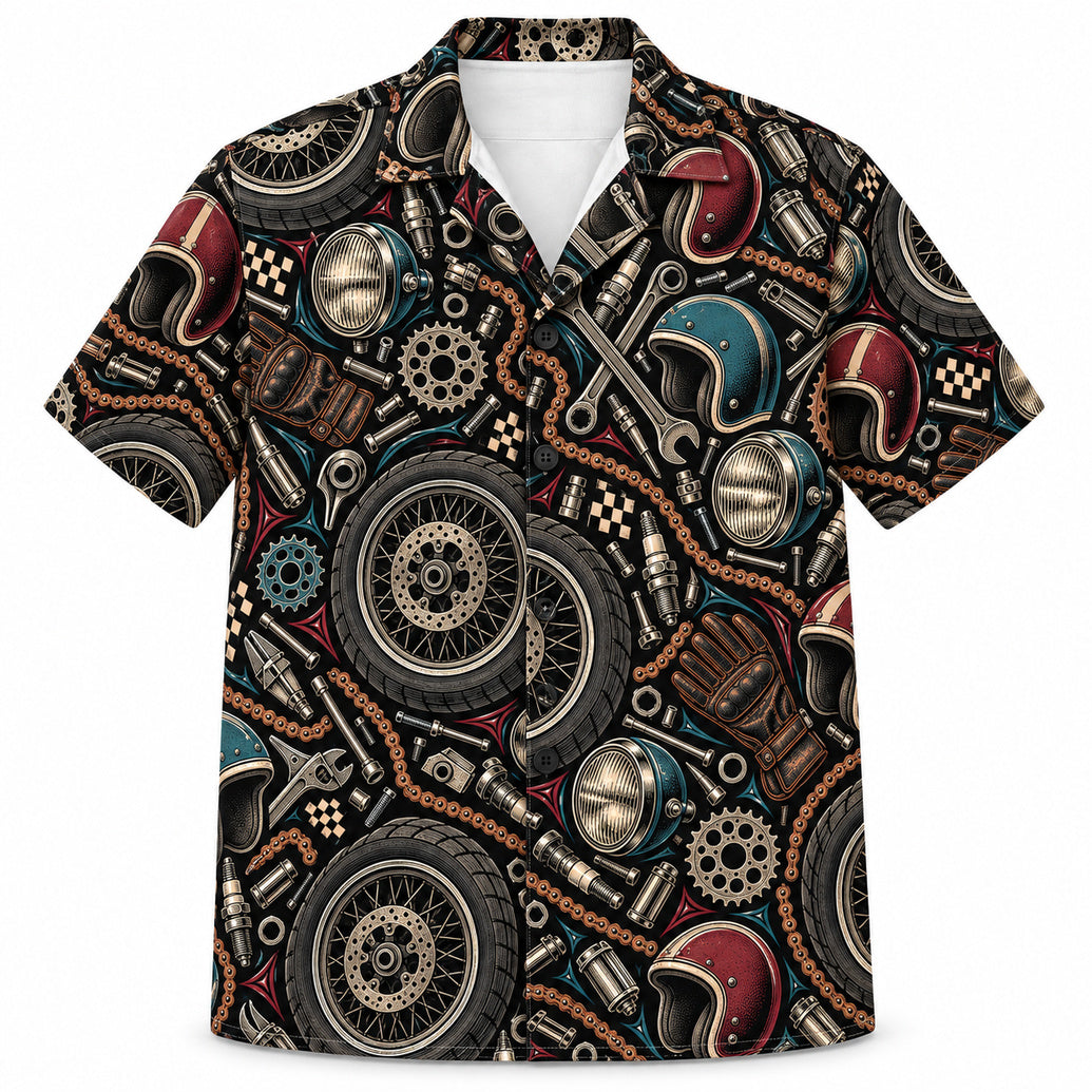 Two-Wheel Tool Club Hawaïshirt