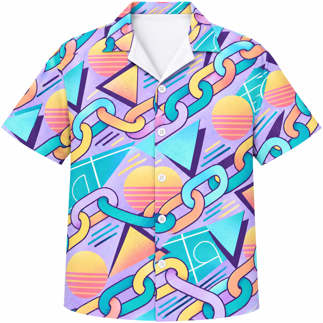 Pastel Link Sprint Hawaïshirt
