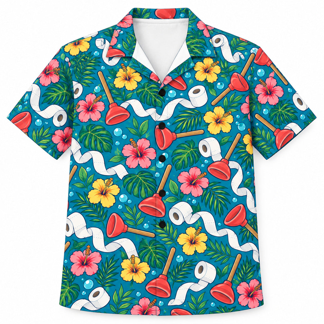 Plunge Into Paradise Hawaïshirt