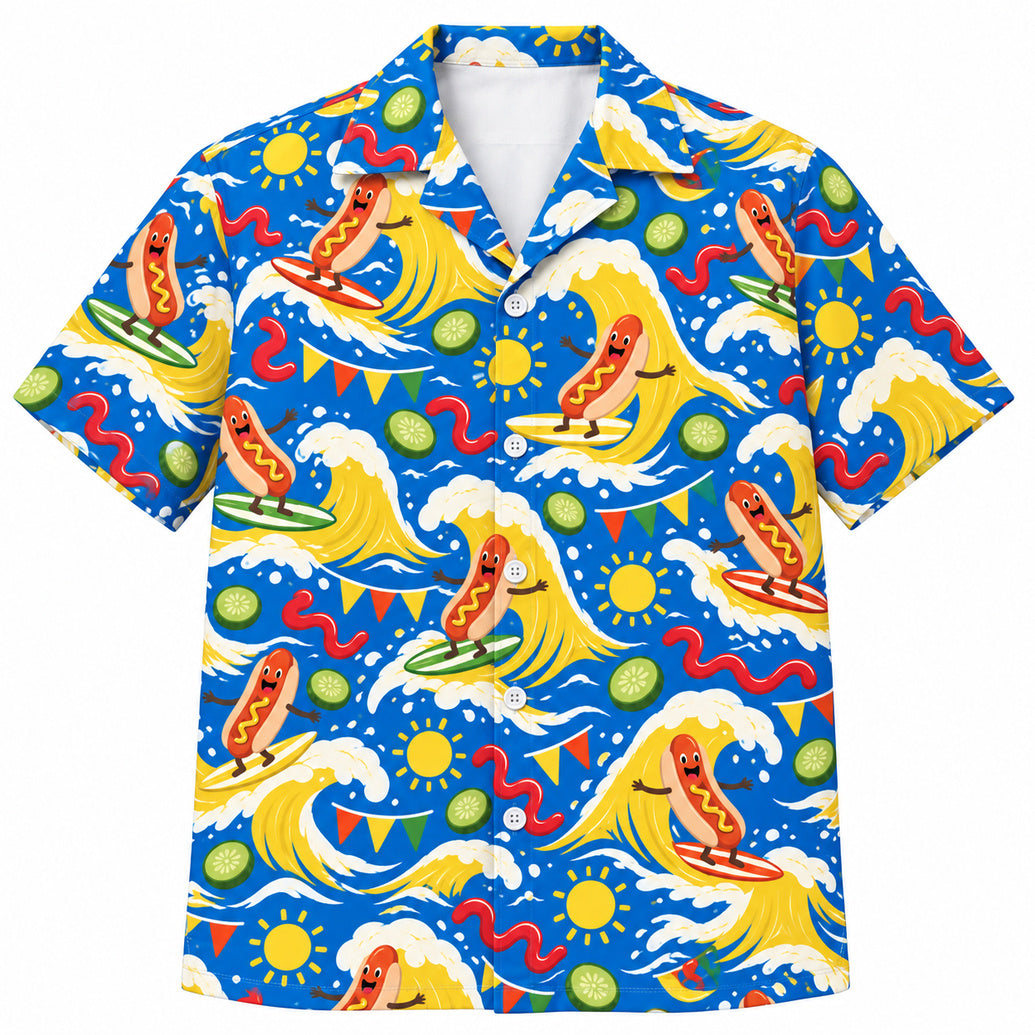 Mustard Swell Hotdog Club Hawaiishirt