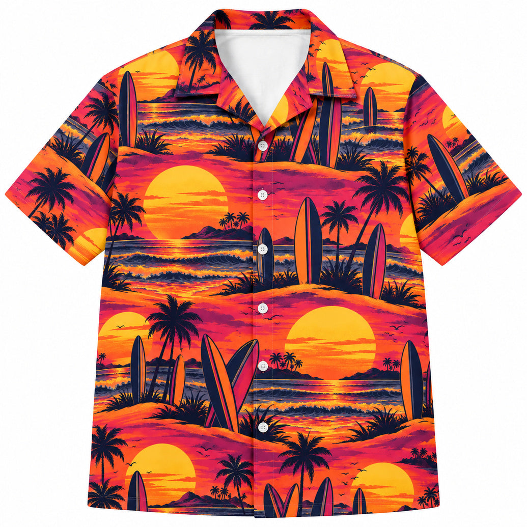 Afterglow Quiver Line Hawaïshirt