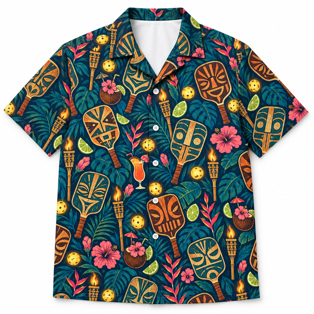 Tiki Rally After Dark Hawaiihemd
