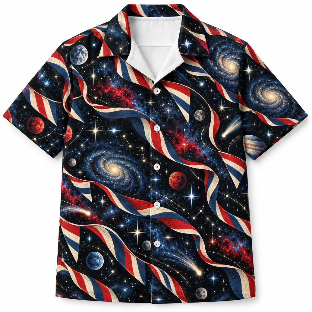 Constellation Stripe Voyage Hawaiihemd