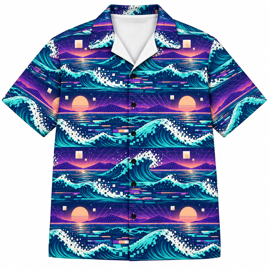 Pixel Breaker Coast Hawaïshirt