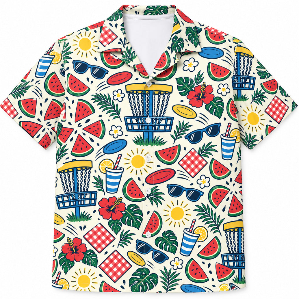 Watermelon Basket Social Hawaiihemd