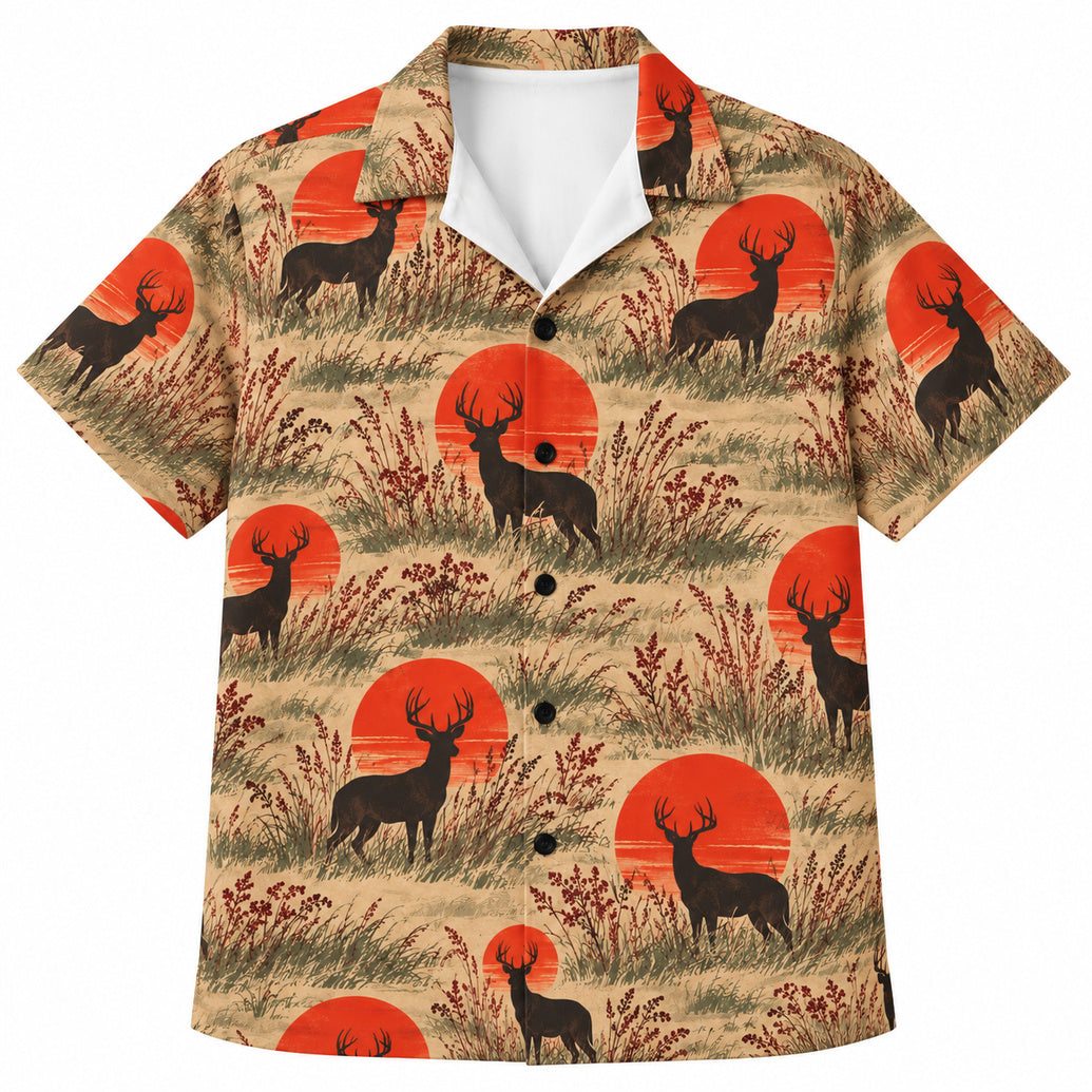 Hawaiihemd Crimson Sun Prairie Buck