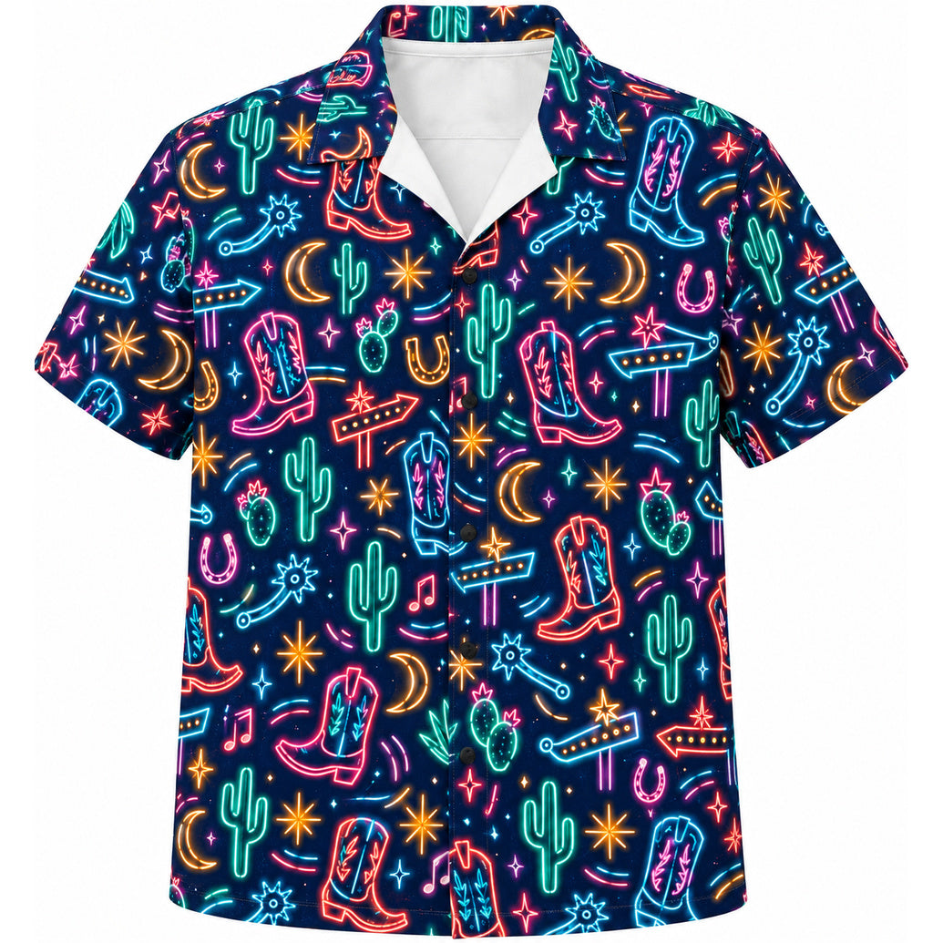 Neon Spur Social Hawaïshirt