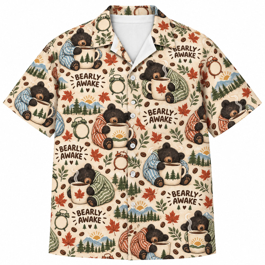 Bearly Awake Breakfast Club Hawaïshirt