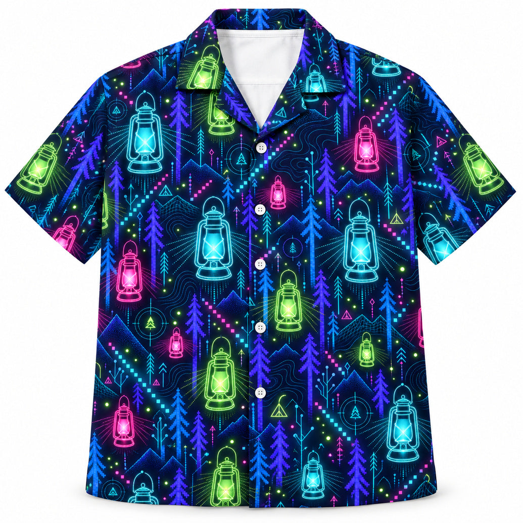 Neon Ranger Lantern Circuit Hawaïshirt