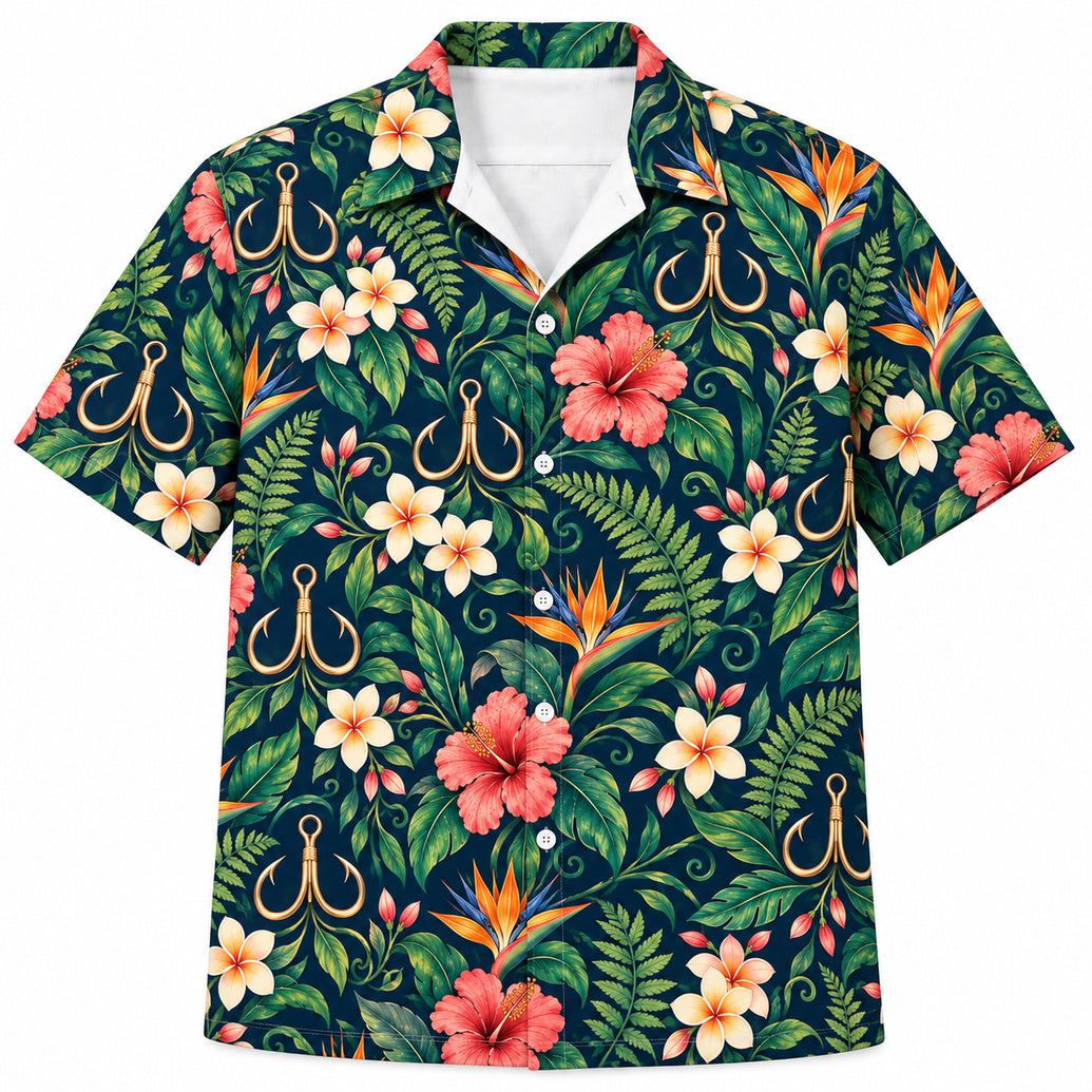 Botanical Treble Garden Hawaiian Shirt
