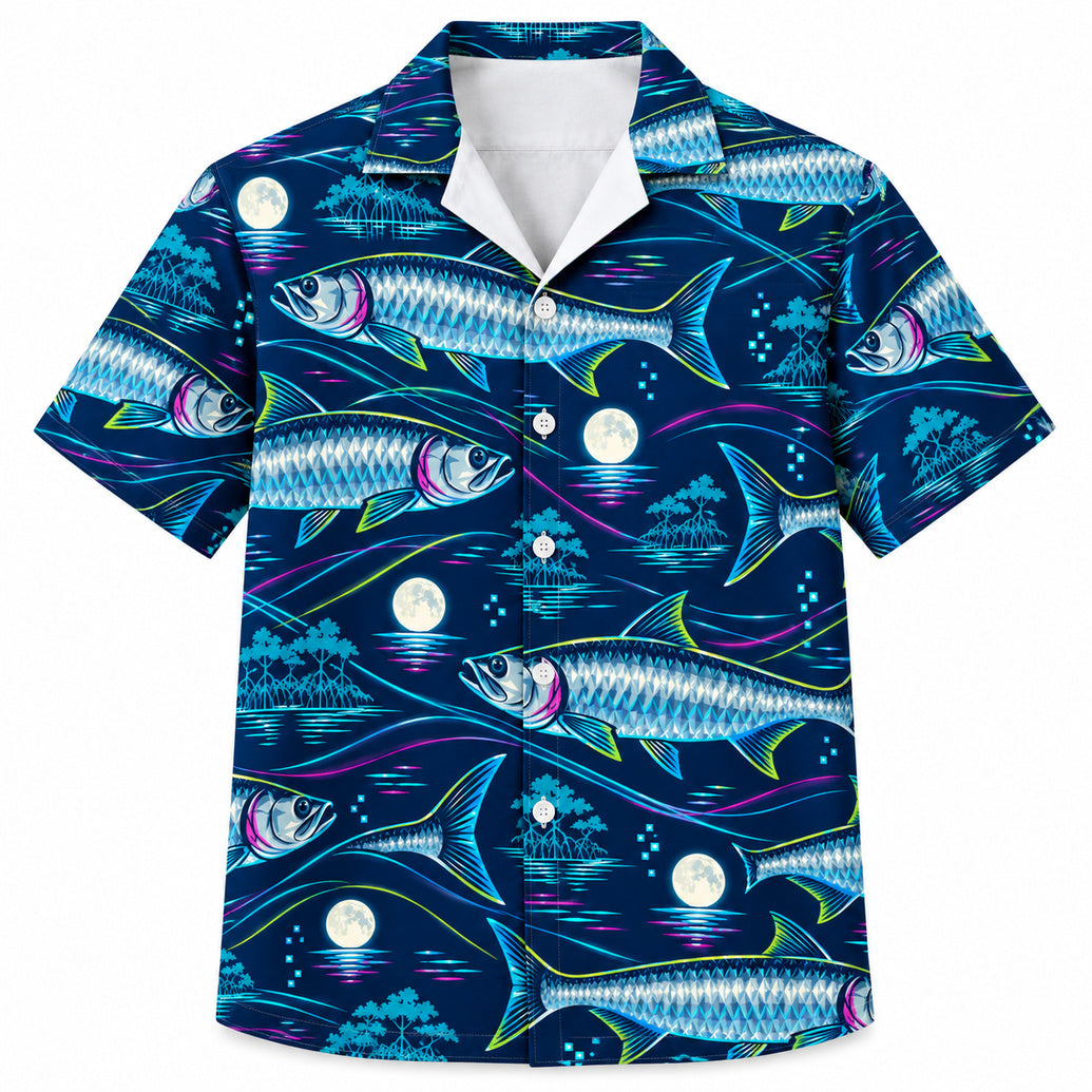 Tarpon Laser Flats Hawaiian Shirt