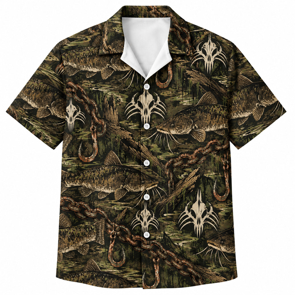 Flathead Bonehook Bayou Hawaiian Shirt