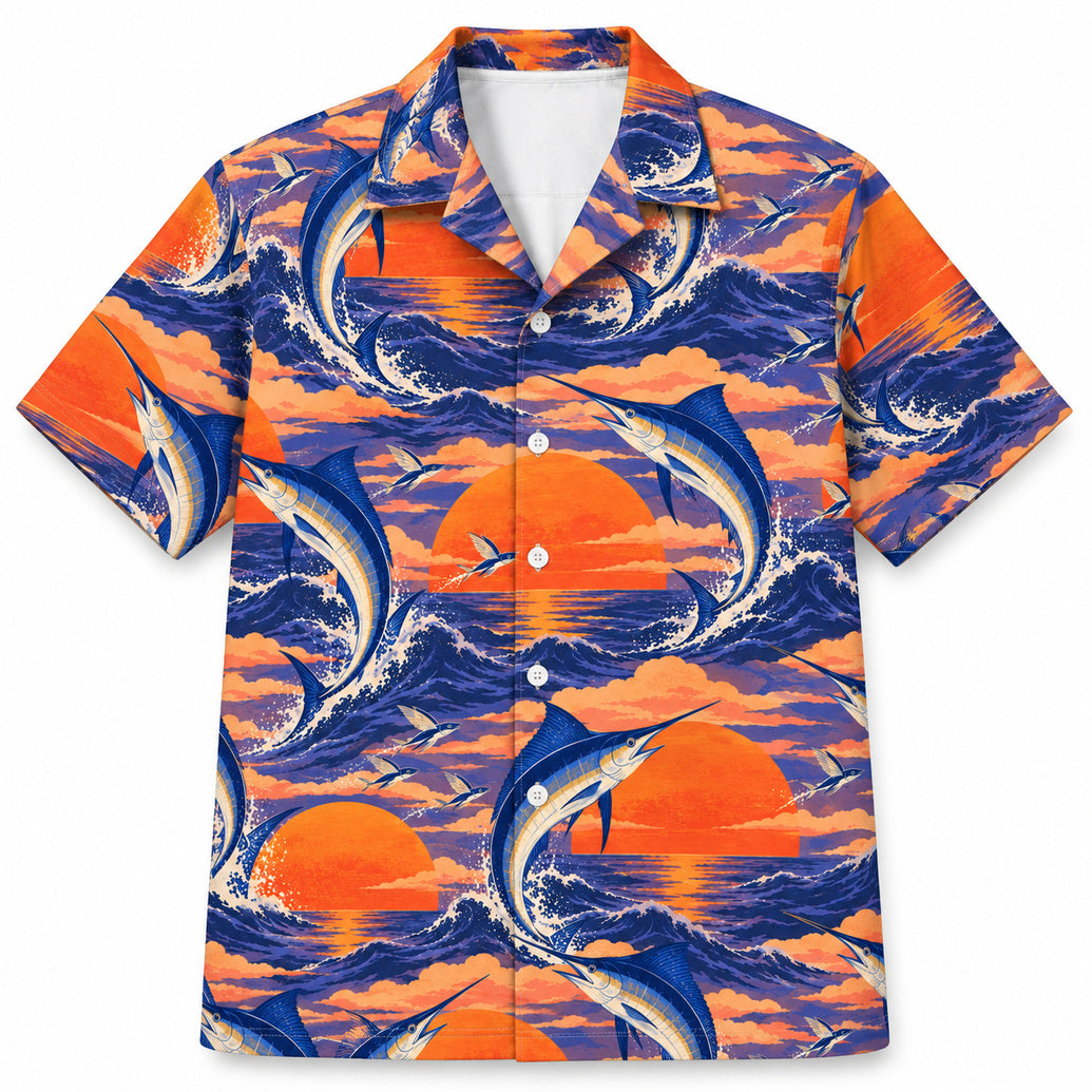 Solar Marlin Passage Hawaiian Shirt