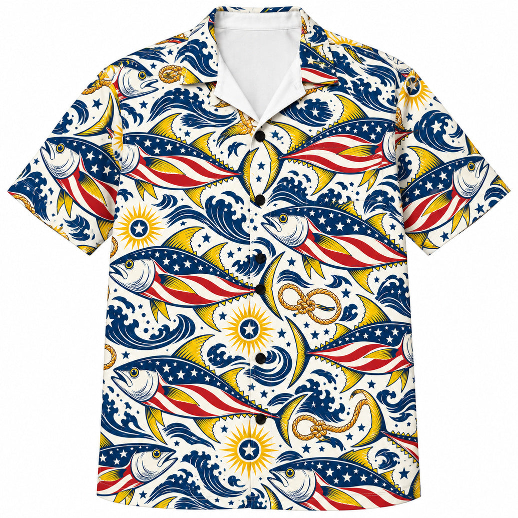 Starsail Yellowfin Heritage Hawaiian Shirt