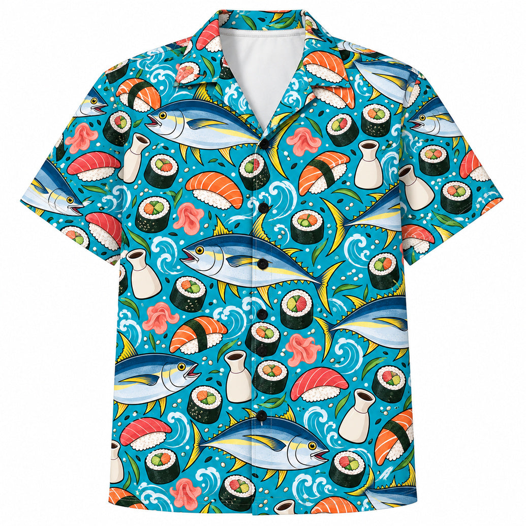 Yellowfin Roll Call Hawaiian Shirt