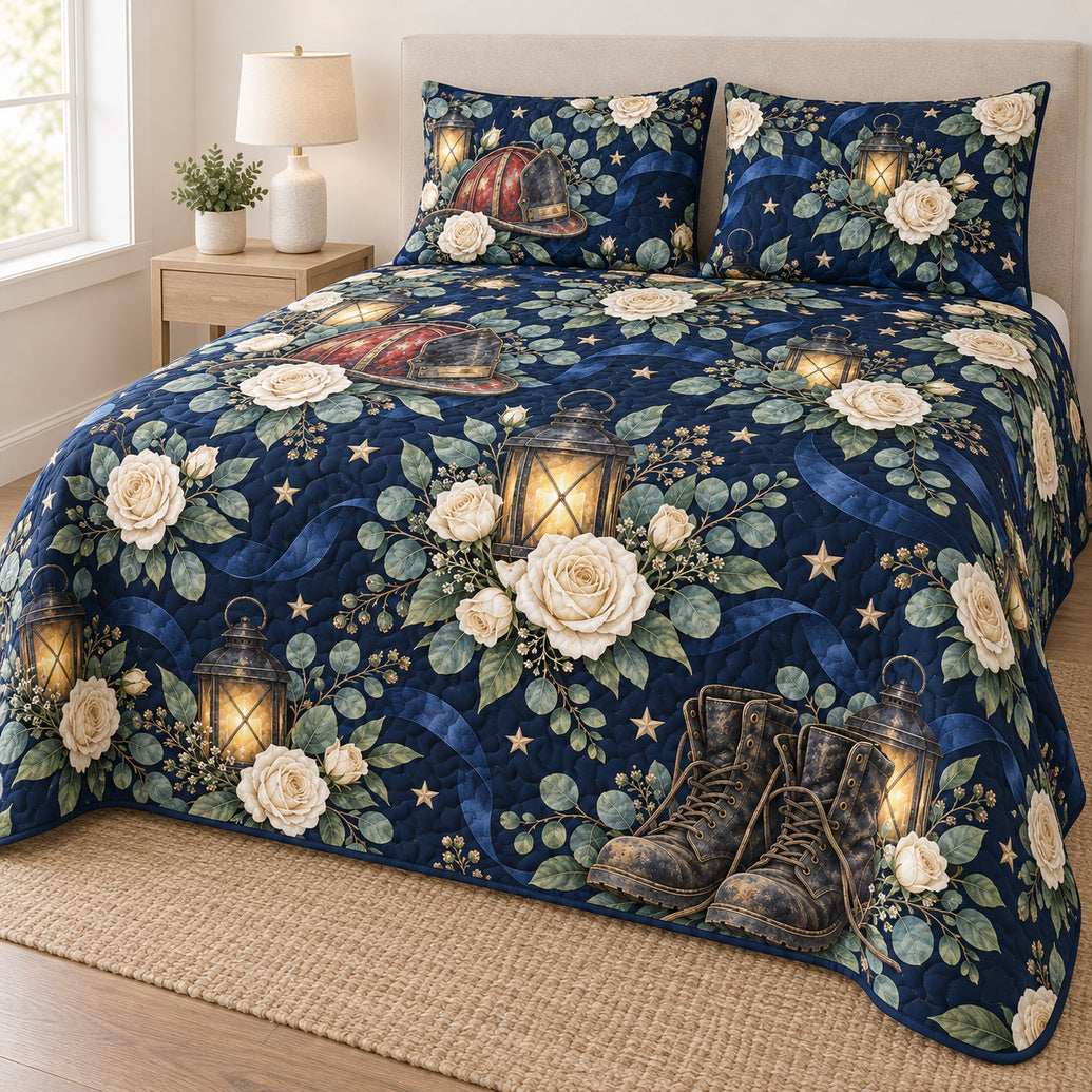 Rose Lantern Remembrance Bedding Set