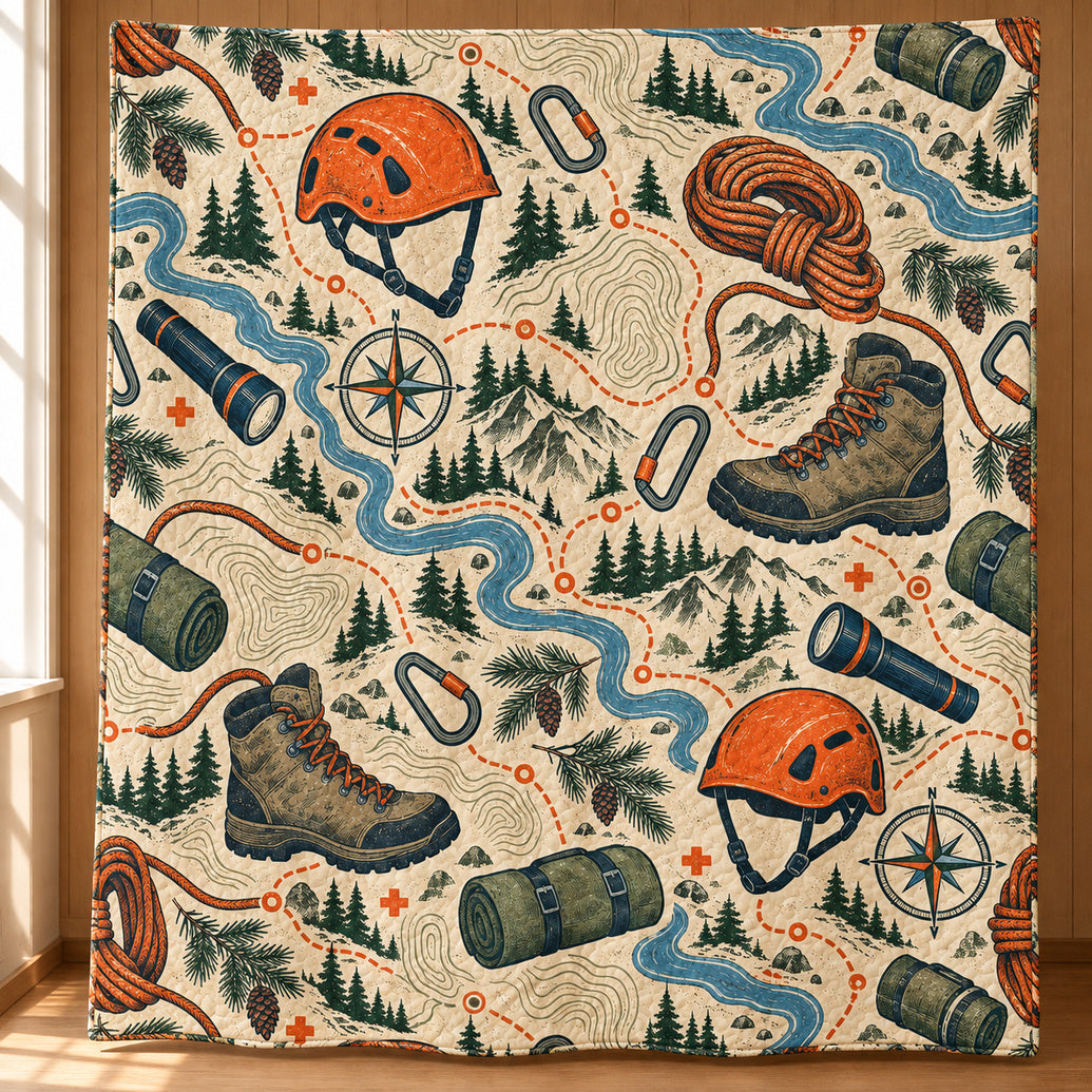 Contourline Ready Kit Quilt Blanket