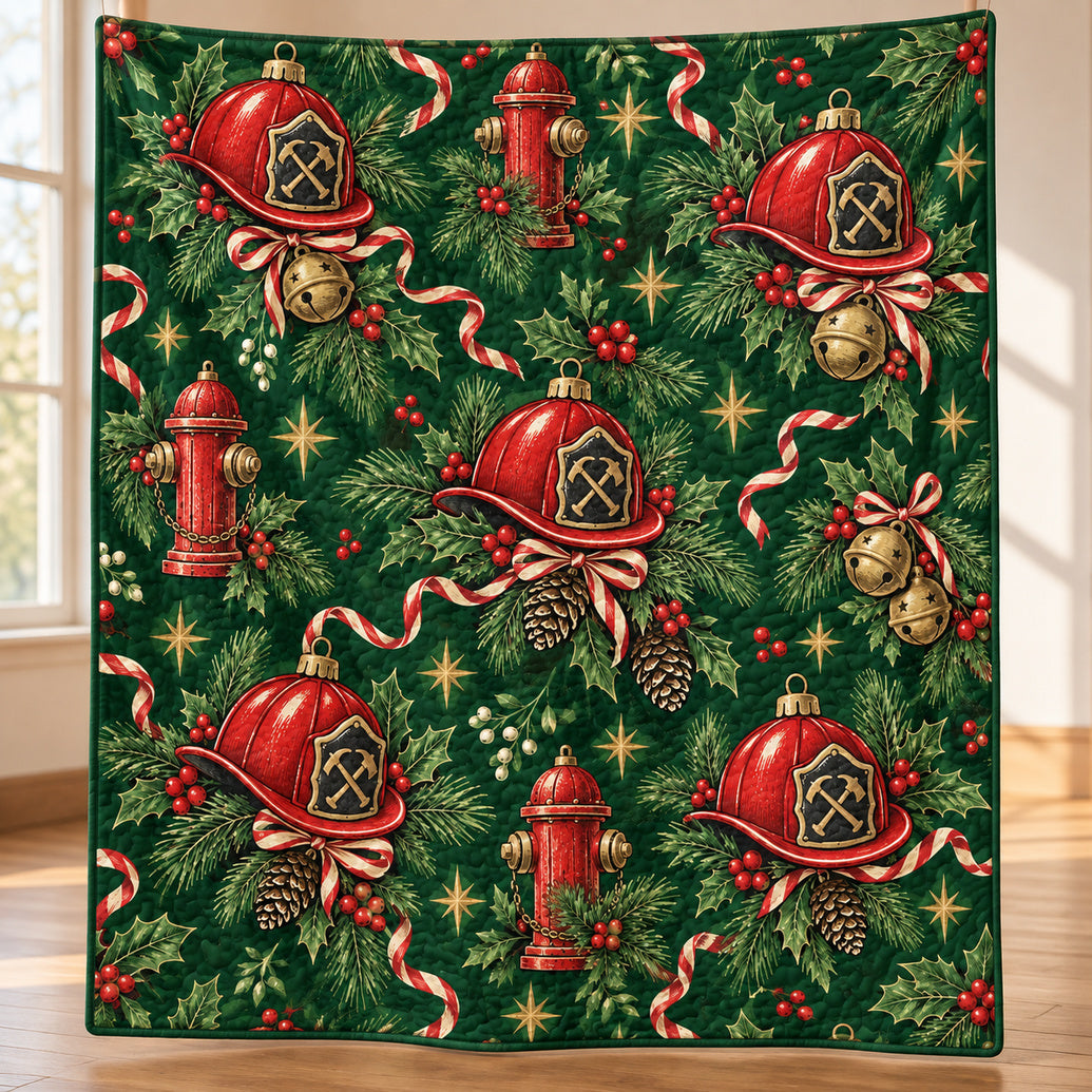 Pine & Pump Holiday Watch Quilt Blanket