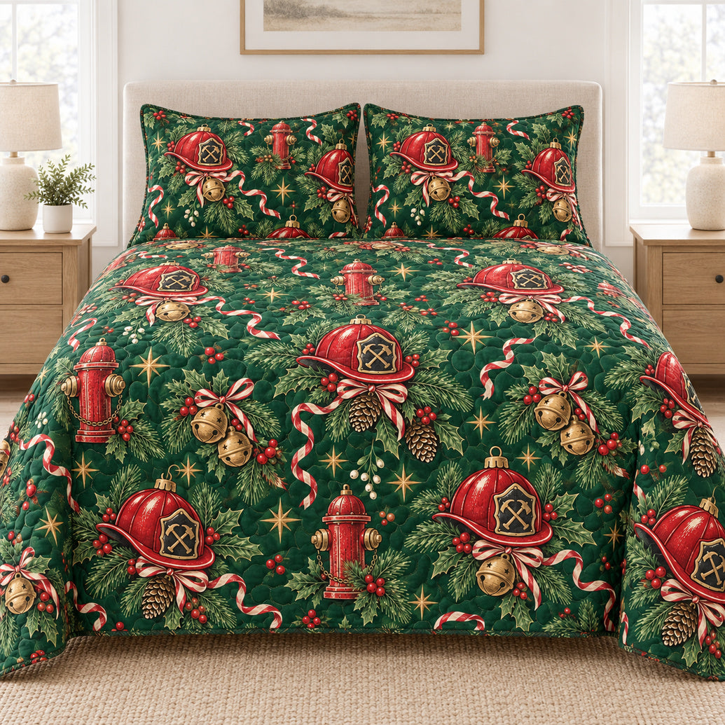 Pine & Pump Holiday Watch Bedding Set