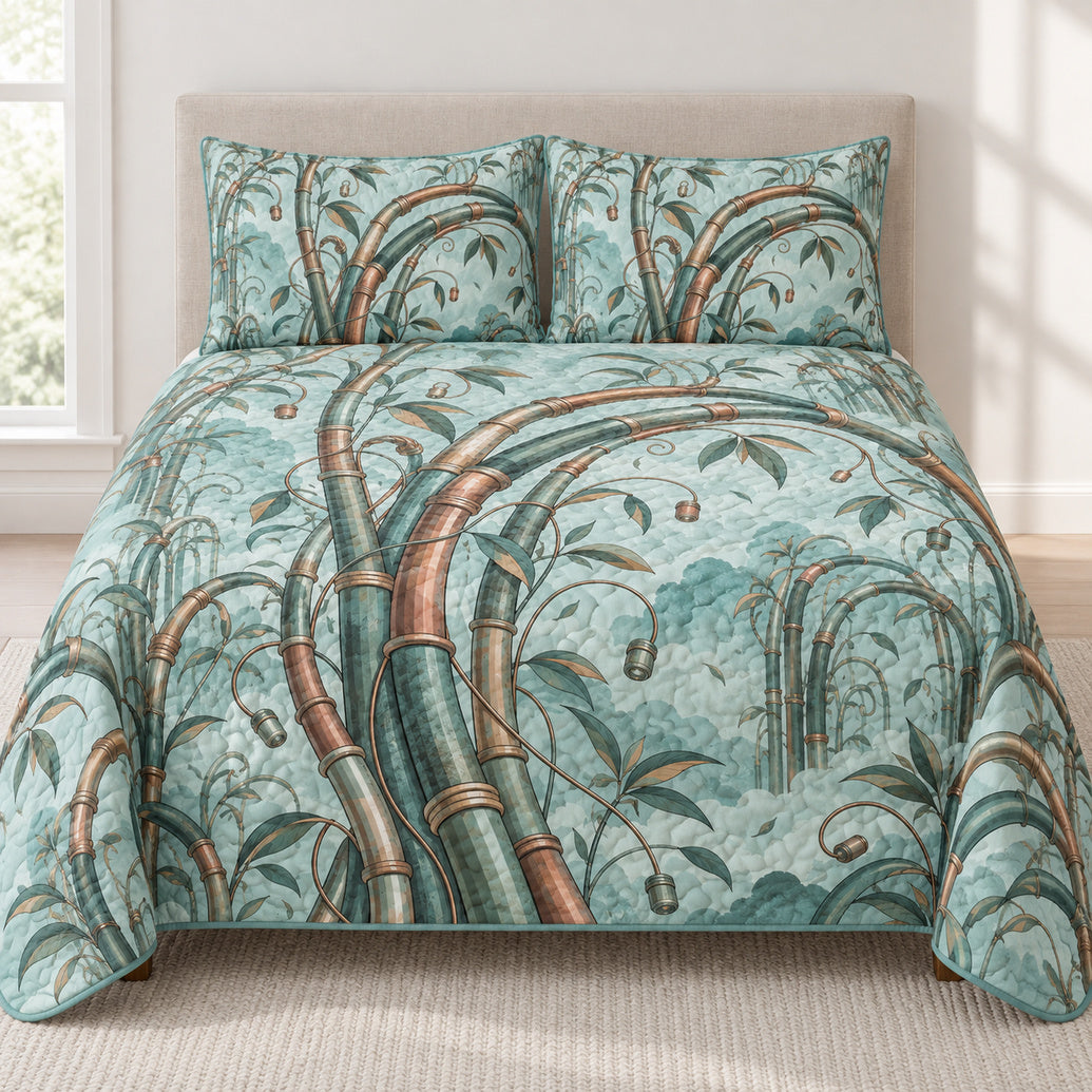 Bamboo Bend Raceway Bedding Set