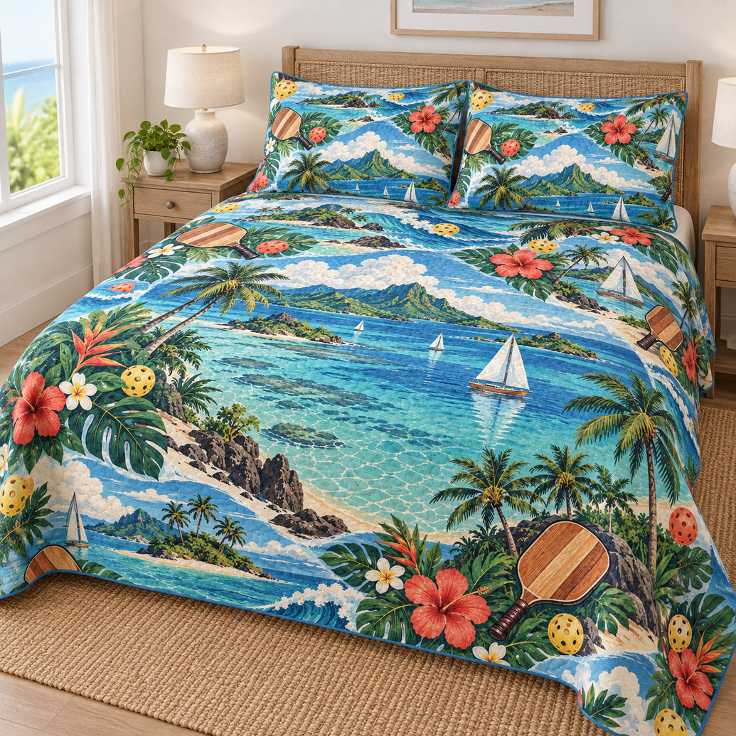 Island Serve Windows Bedding Set