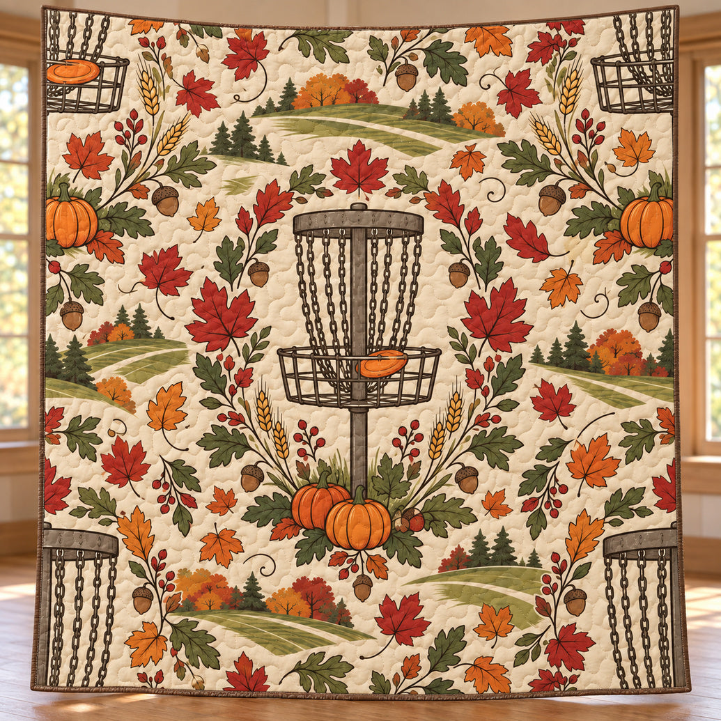 Harvest Basket Fairway Quilt Blanket