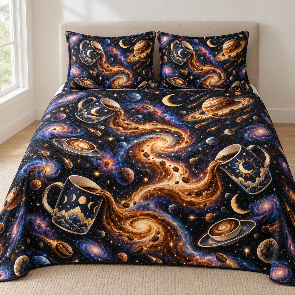 Caffeine Nebula Drifters Bedding Set