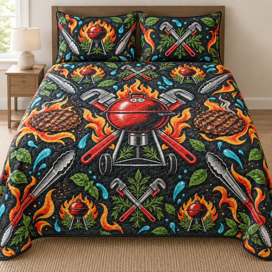Forge & Grill Garden Party Bedding Set