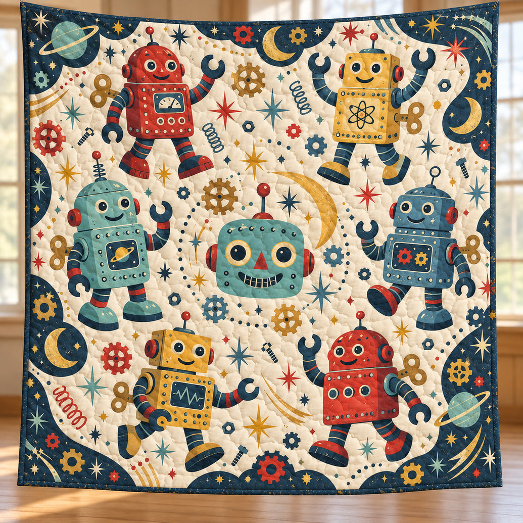 Wind-Up Starroom Quilt Blanket