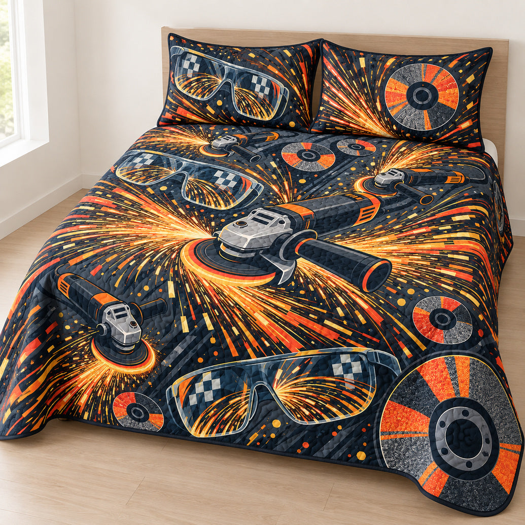 Amber Spark Rally Bedding Set