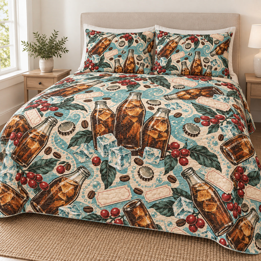 Soda Fountain Cold Brew Archive Bedding Set