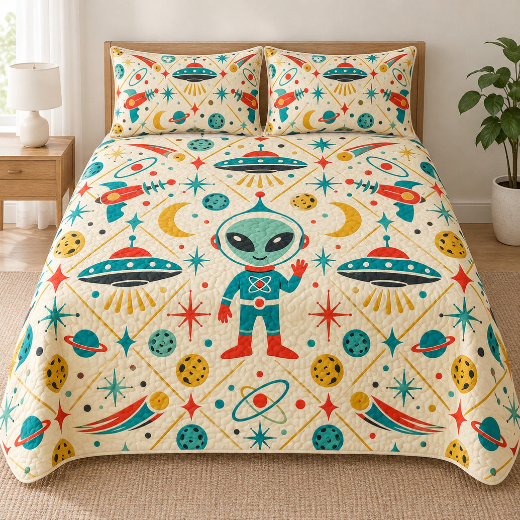 Atomic Moon Motel Bedding Set