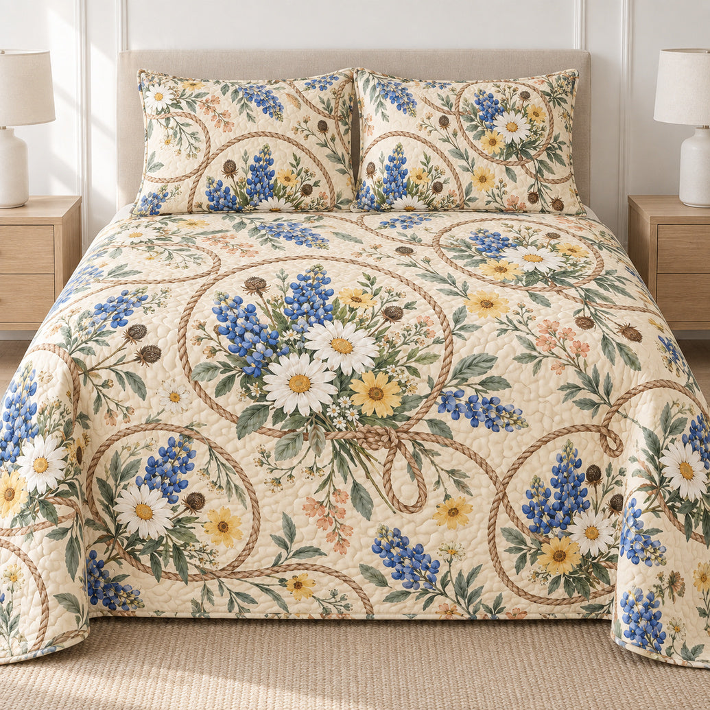 Prairie Lasso Posy Bedding Set