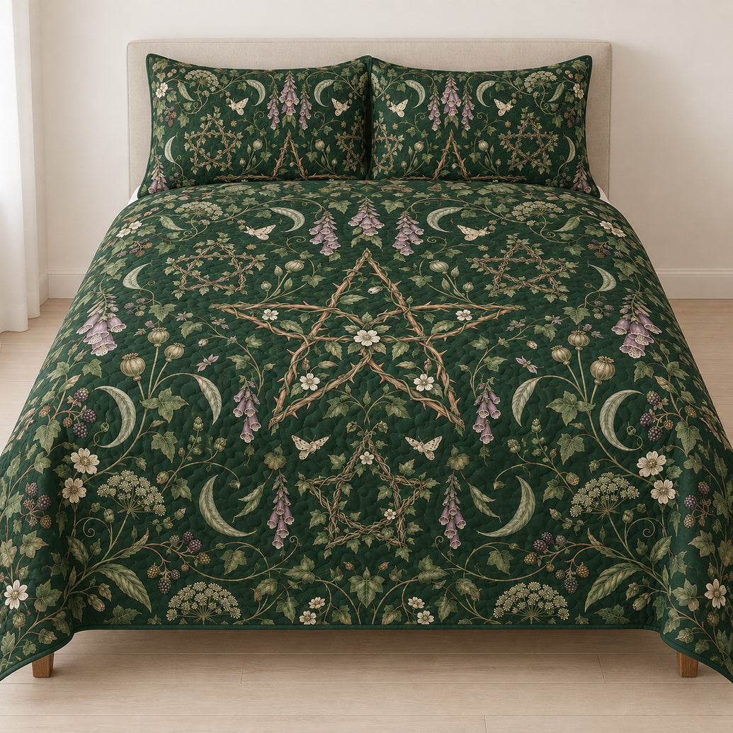 Thorned Star Herbarium Bedding Set