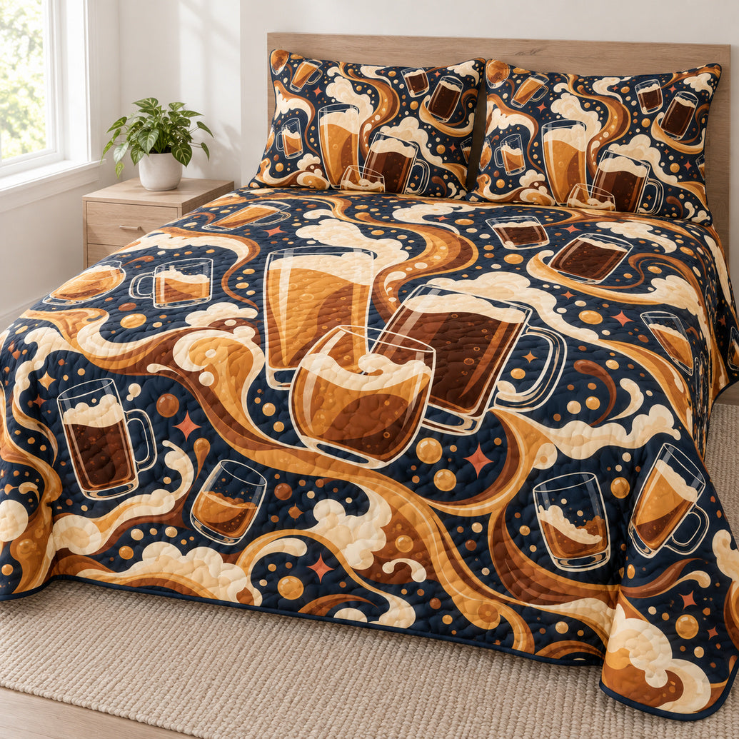 Amber Current Glasswork Bedding Set