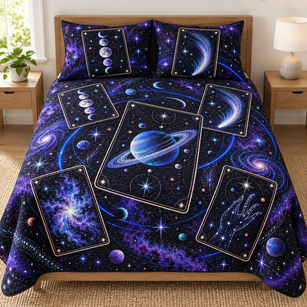 Orbiting Oracle Deck Bedroom Bedding Set