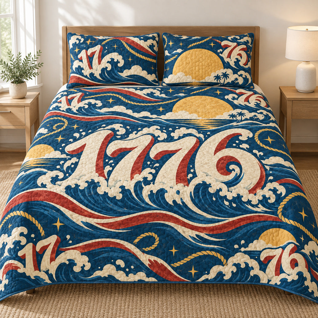 Seventeen Seventy-Six Swell Bedding Set