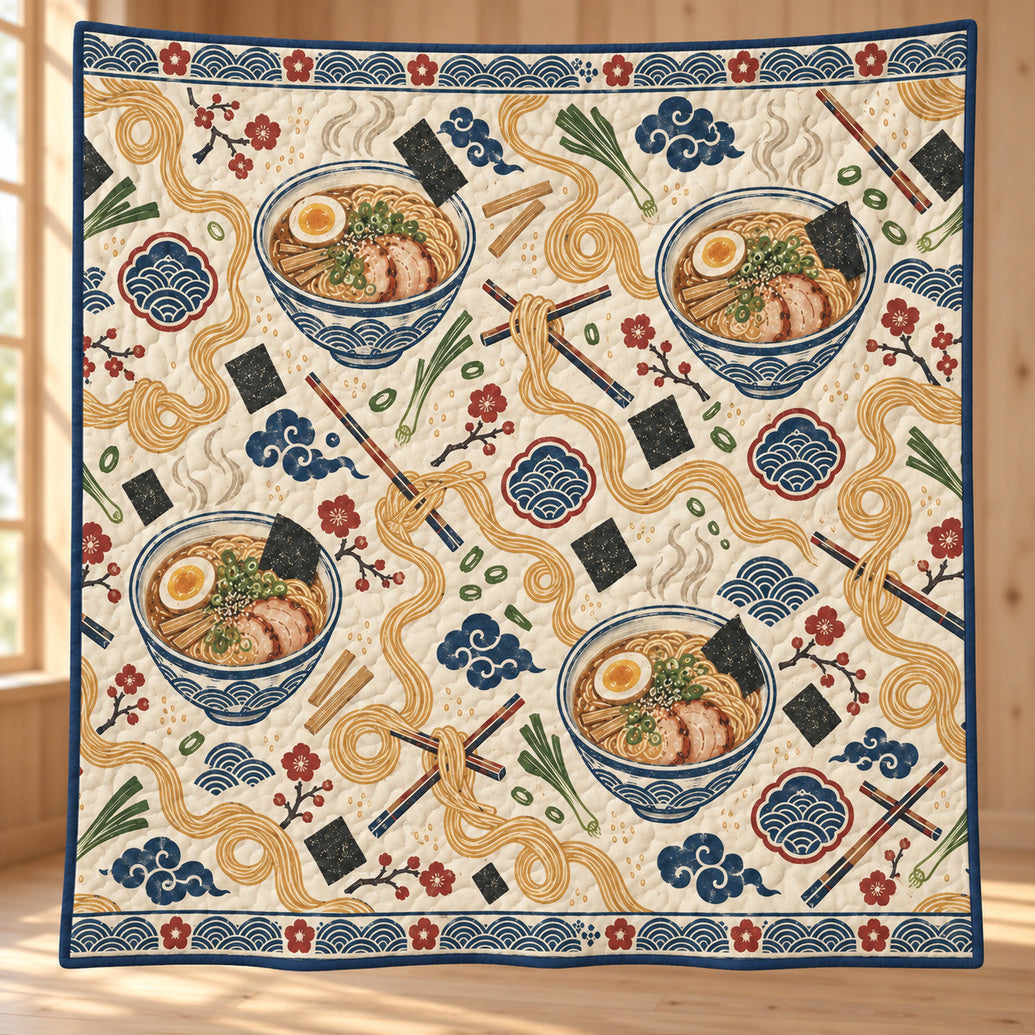 Heritage Noodle Pantry Quilt Blanket