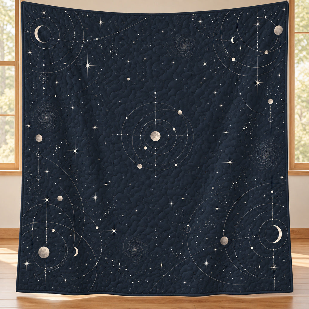 Linen Sky Atlas Quilt Blanket