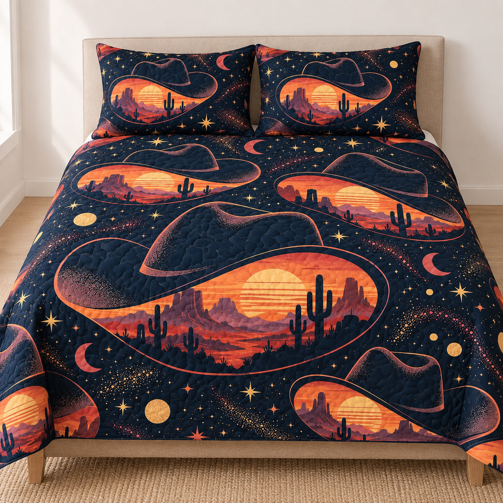 Mesa Hat Afterglow Bedding Set