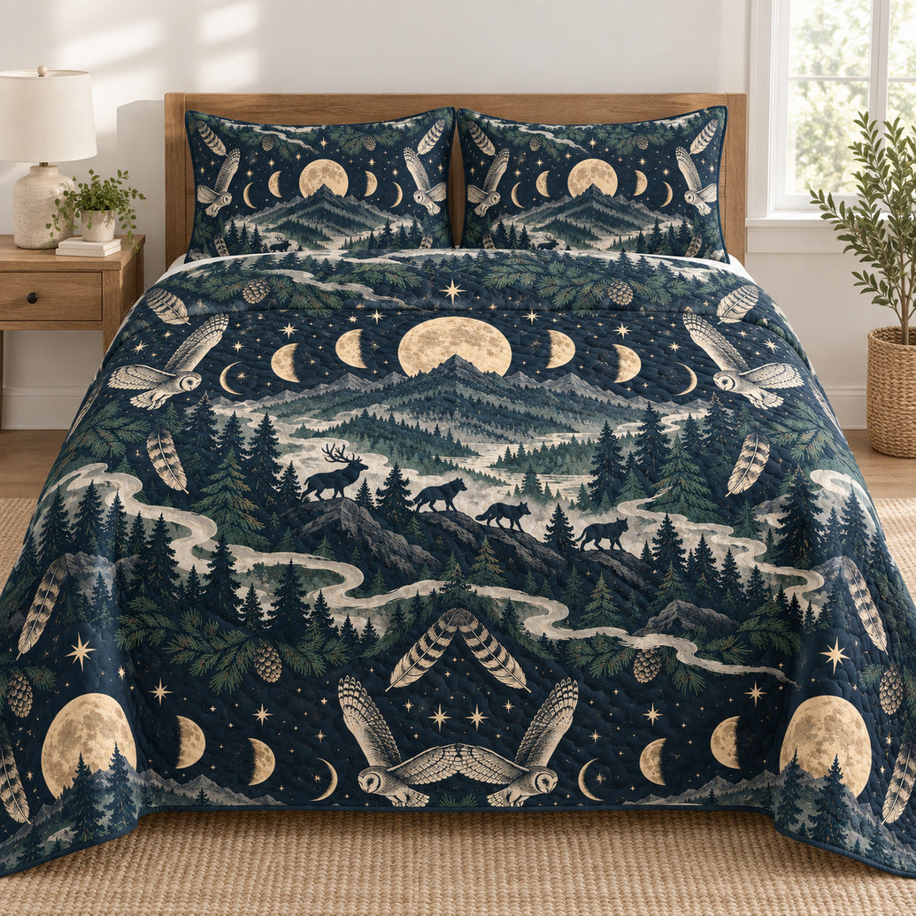 Moonlit Pinewalker Bedding Set