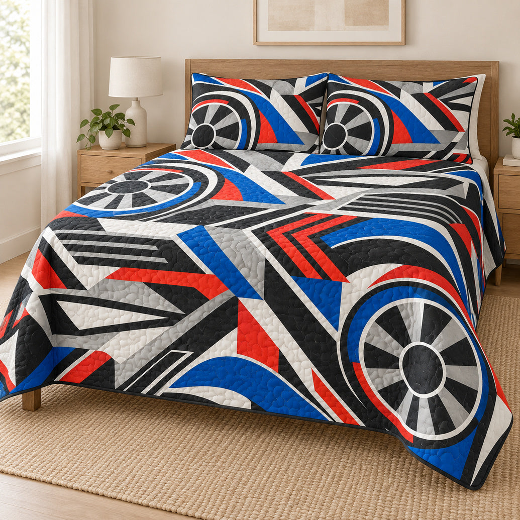 Vector Torque Mosaic Bedding Set