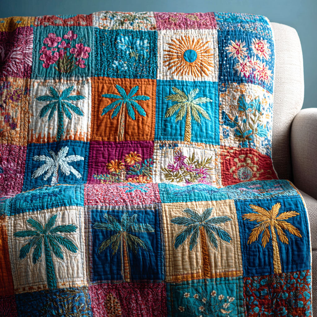 Ocean Rhythm Quilted Blanket - Baby (30" x 40") - Pack 1