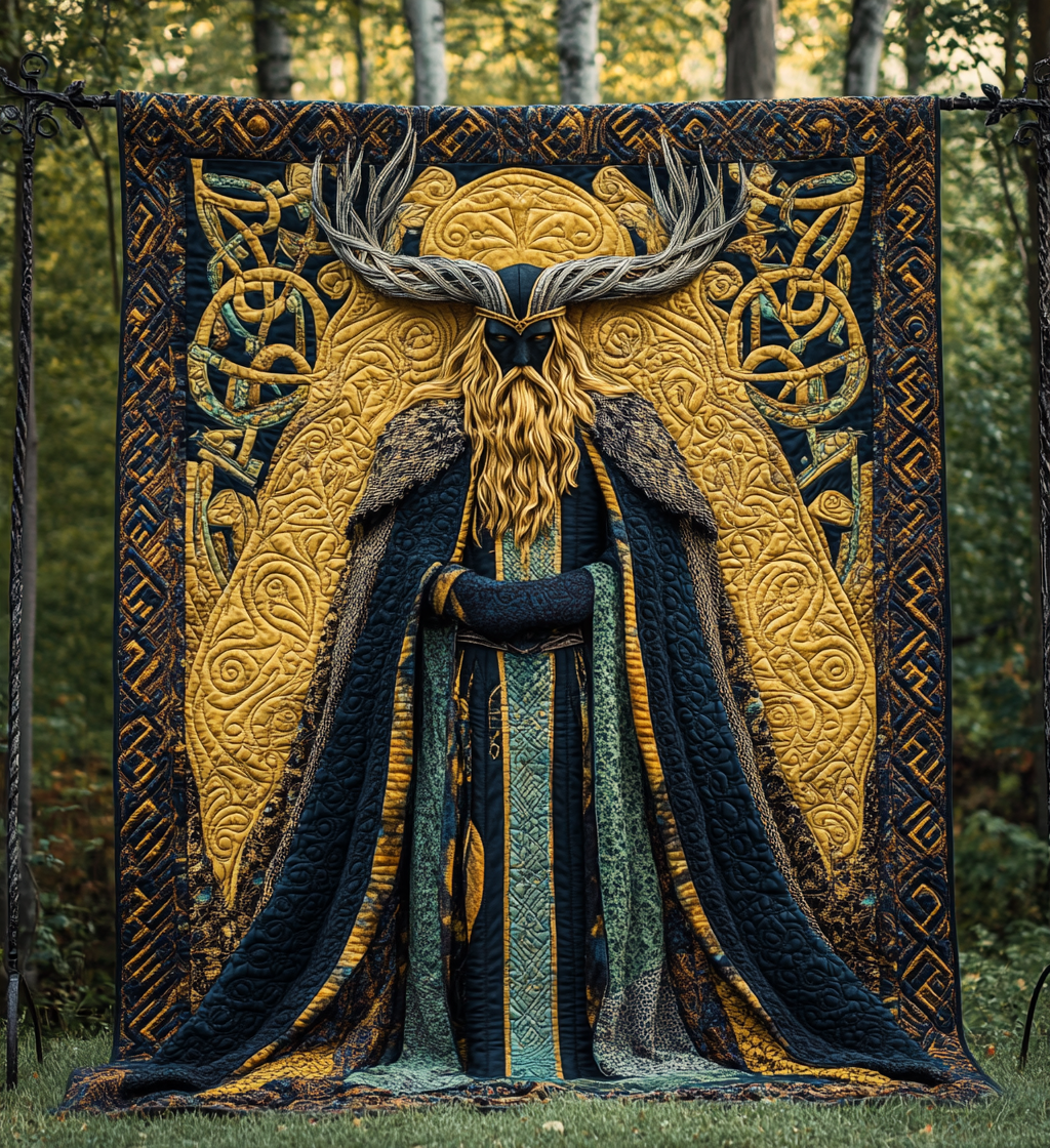 Odin Force Quilted Blanket - Throw (55" x 60")
