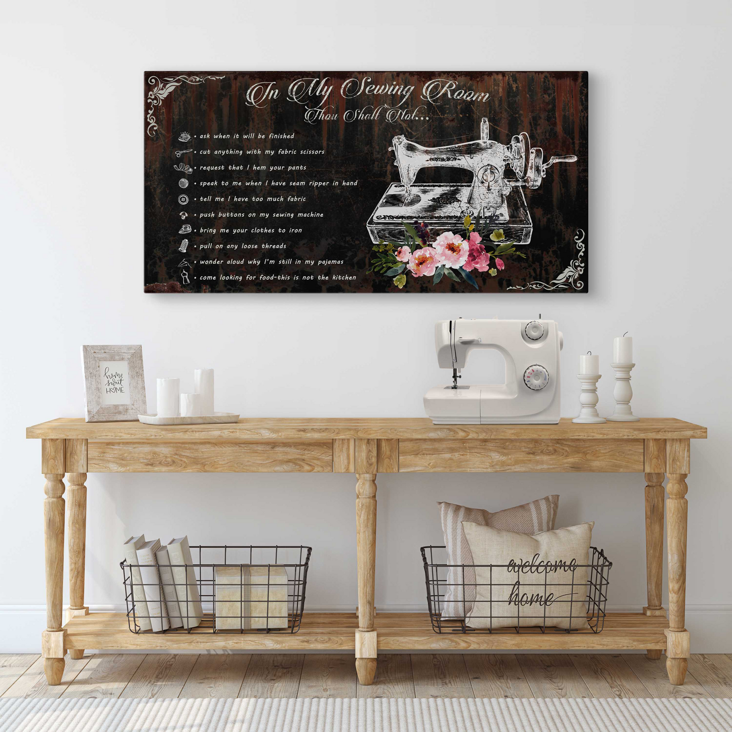 Sewing Room Sign