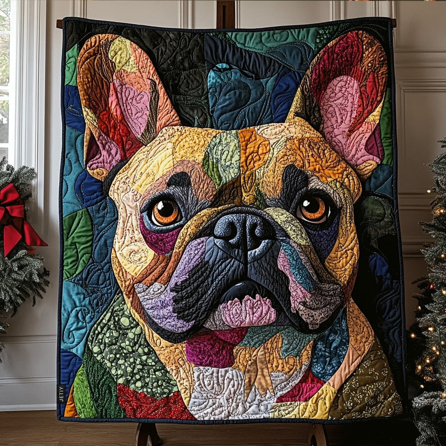 Patchwork Pup Majesty Quilted Blanket - Throw (55" x 60")